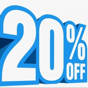 20% Off All Listings